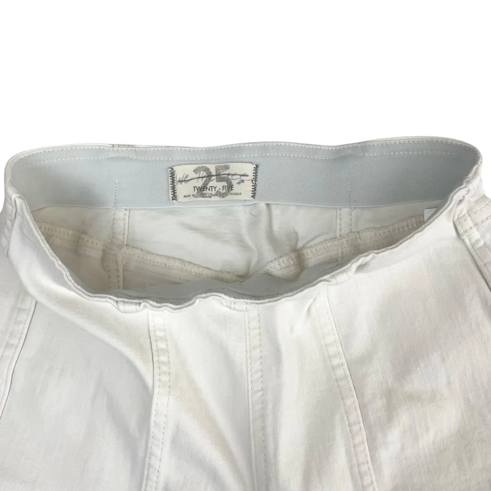 Free People We The Free Cha Cha Flare Cropped‎ Jeans White